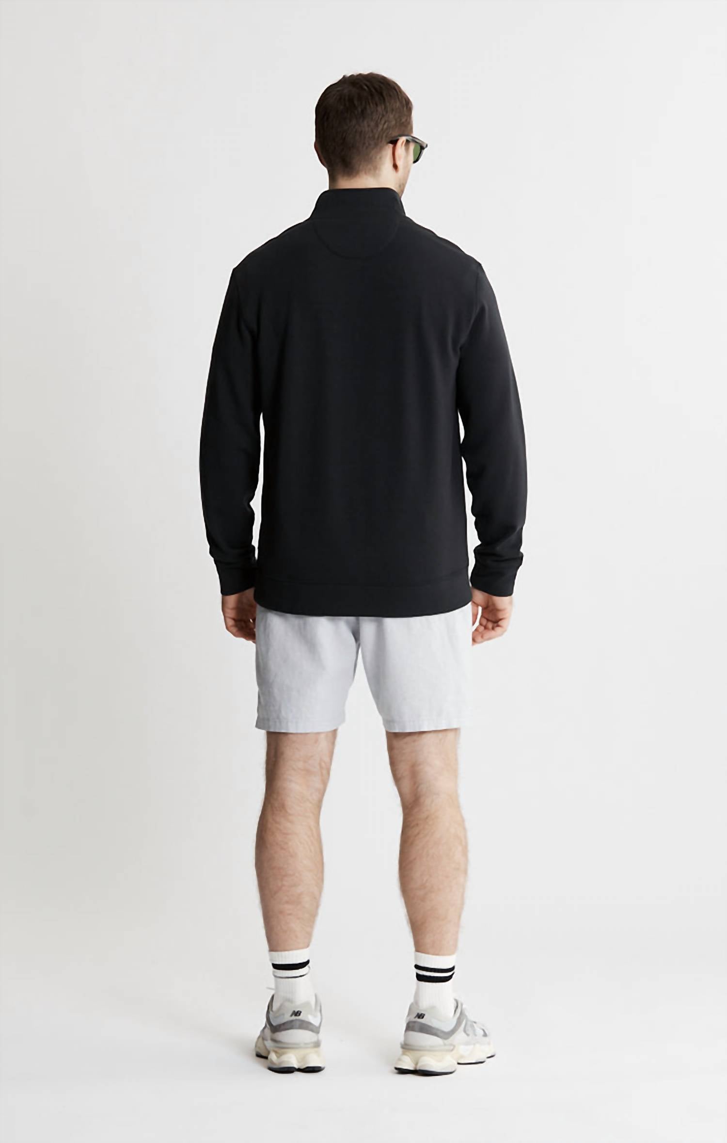 Jachs New York - Soft Touch Fleece Quarter Zip Pullover Sweater