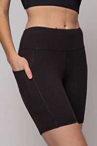 Rae Mode - Butter Soft Nylon Biker Shorts