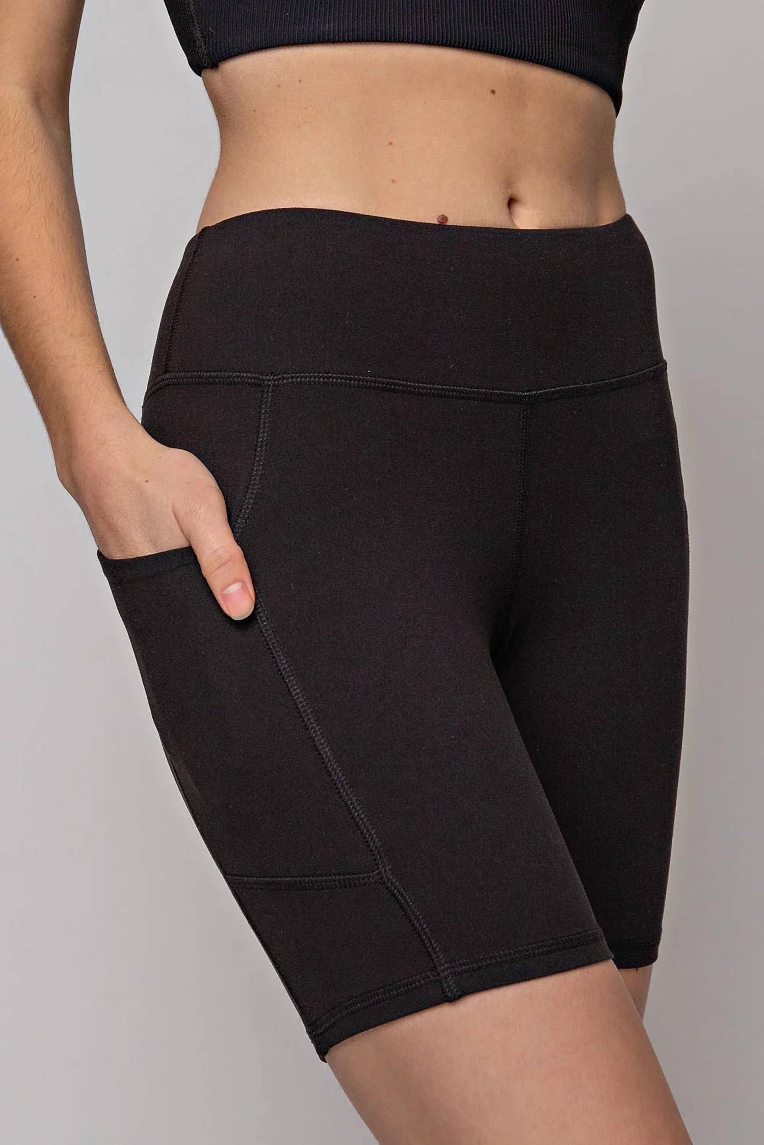 Rae Mode - Butter Soft Nylon Biker Shorts