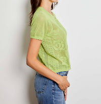 Design History - Women's Floral Lace Cardigan
