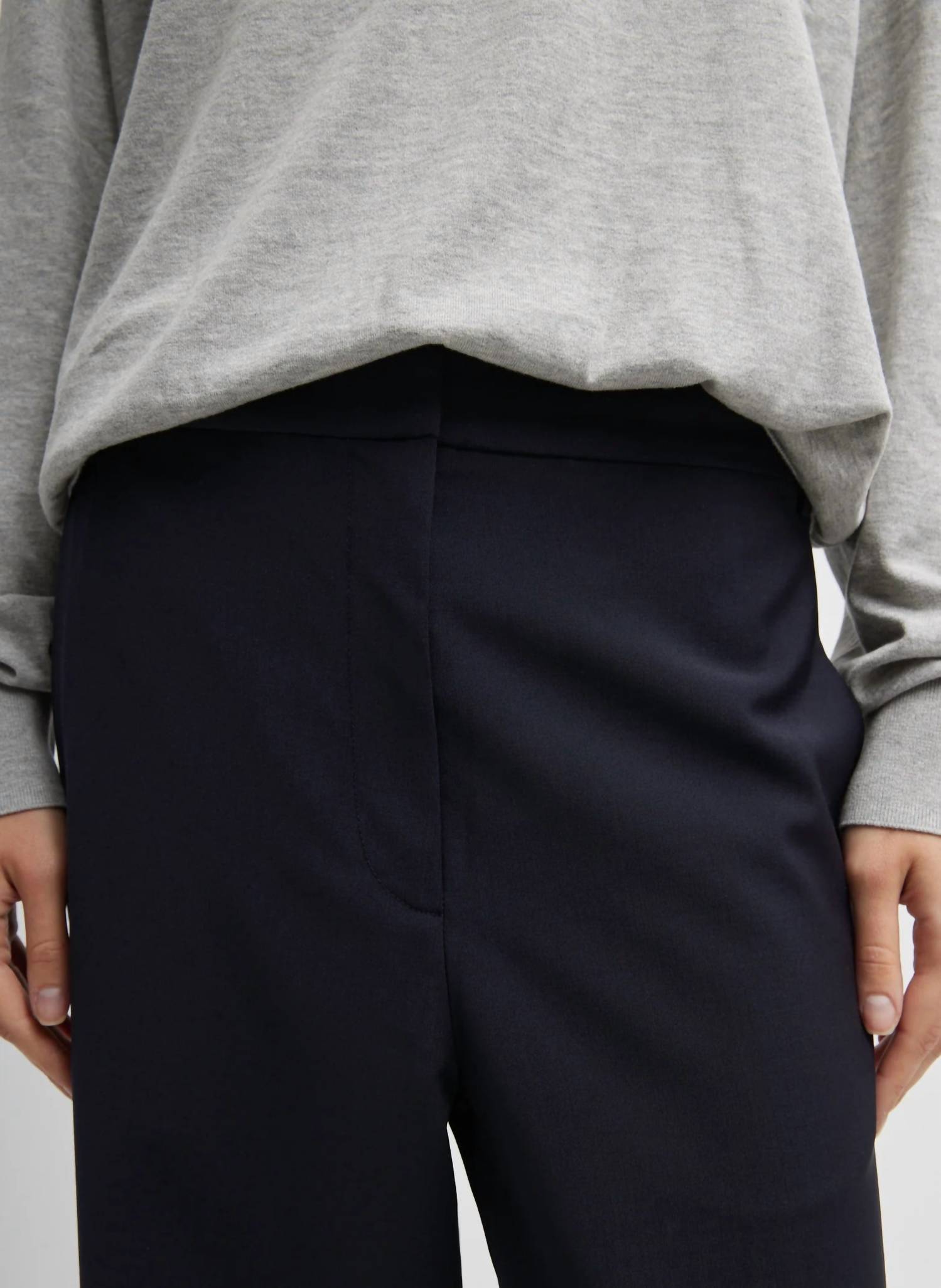 Tibi - Tropical Wool Jules Trousers