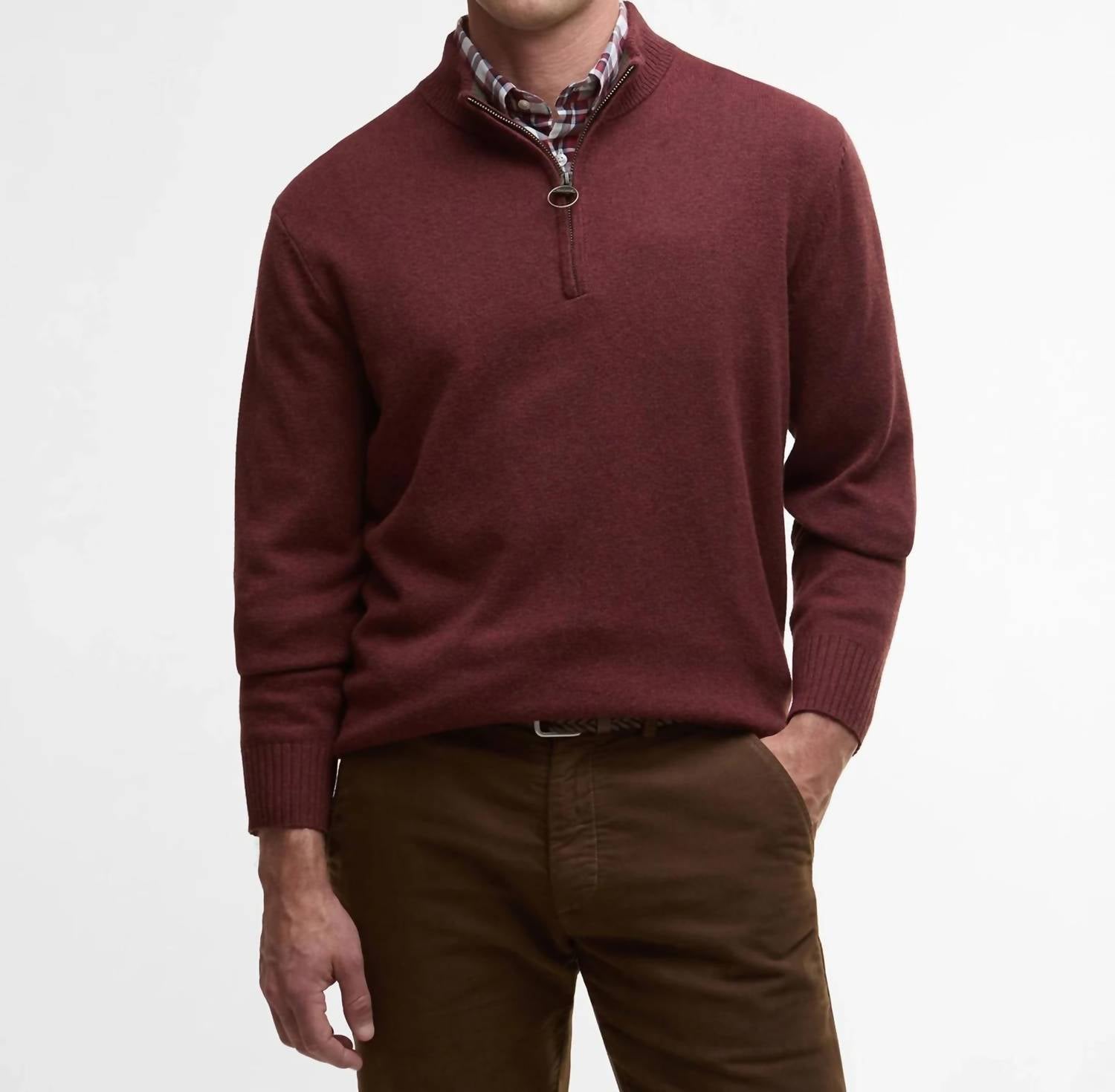 Barbour - Kelson Half Zip Knitted Sweater