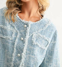 Joh - DARLA DENIM JACKET AND PANT SET