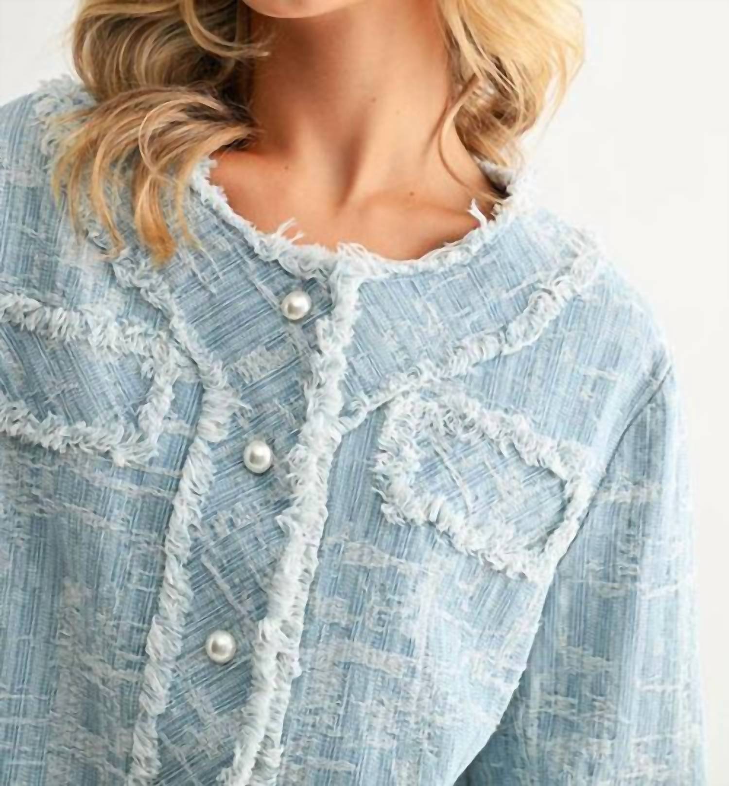 Joh - DARLA DENIM JACKET AND PANT SET