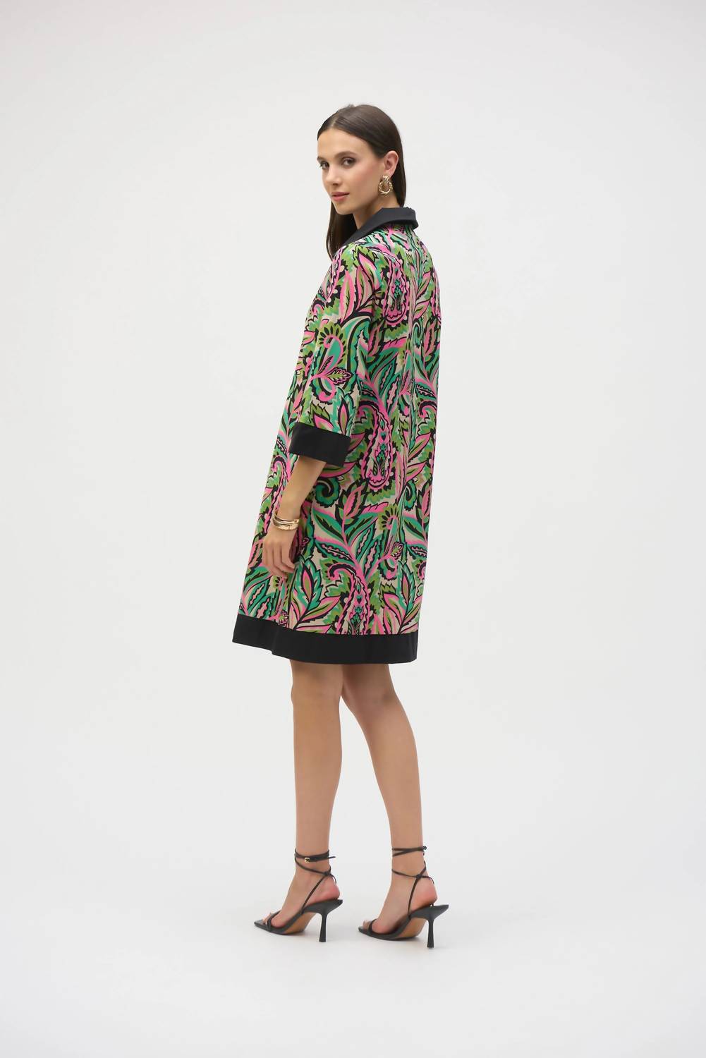 Joseph Ribkoff - Paisley Print Shift Dress