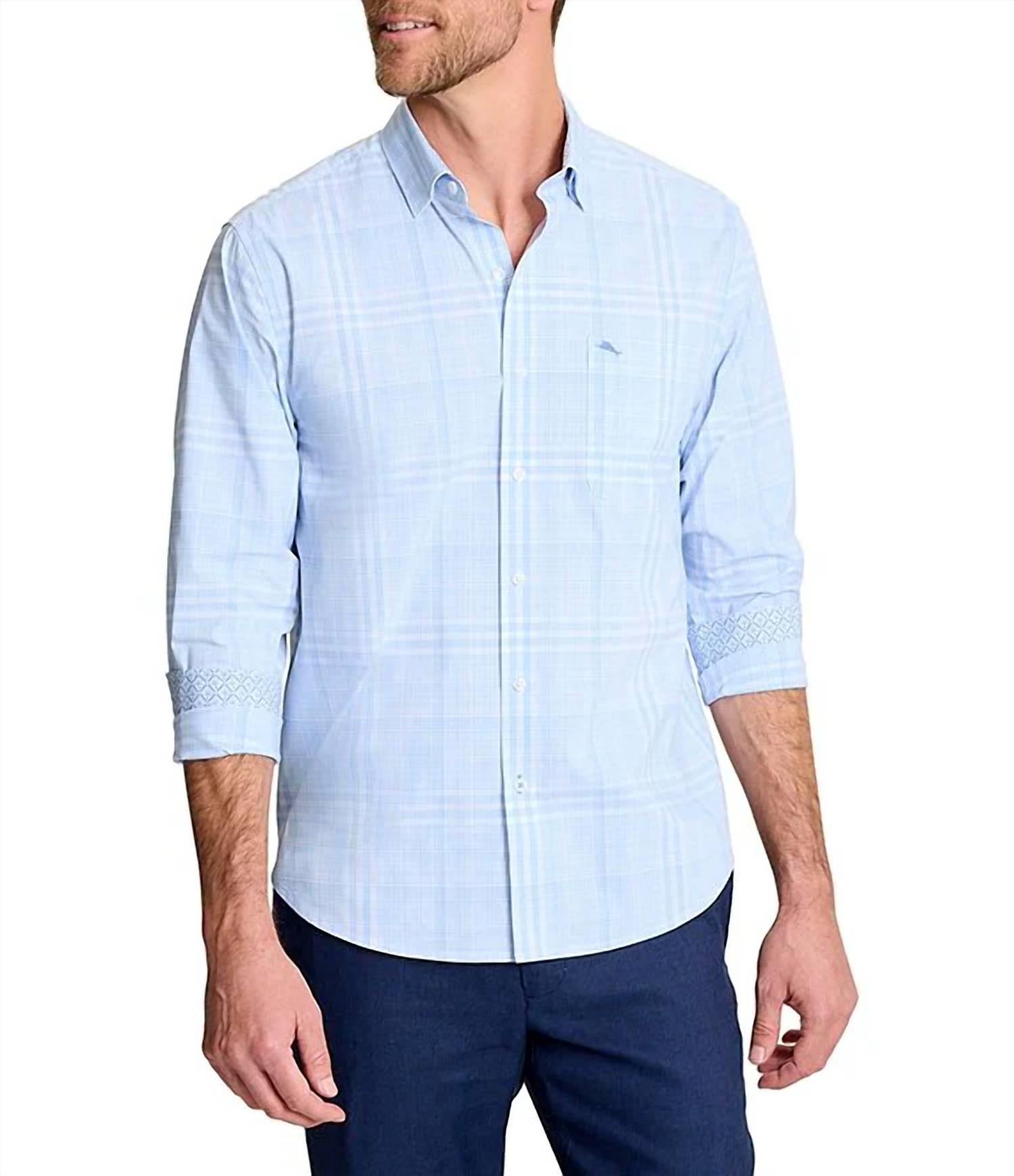 Tommy Bahama - Sarasota Stretch Porto Plaid Shirt