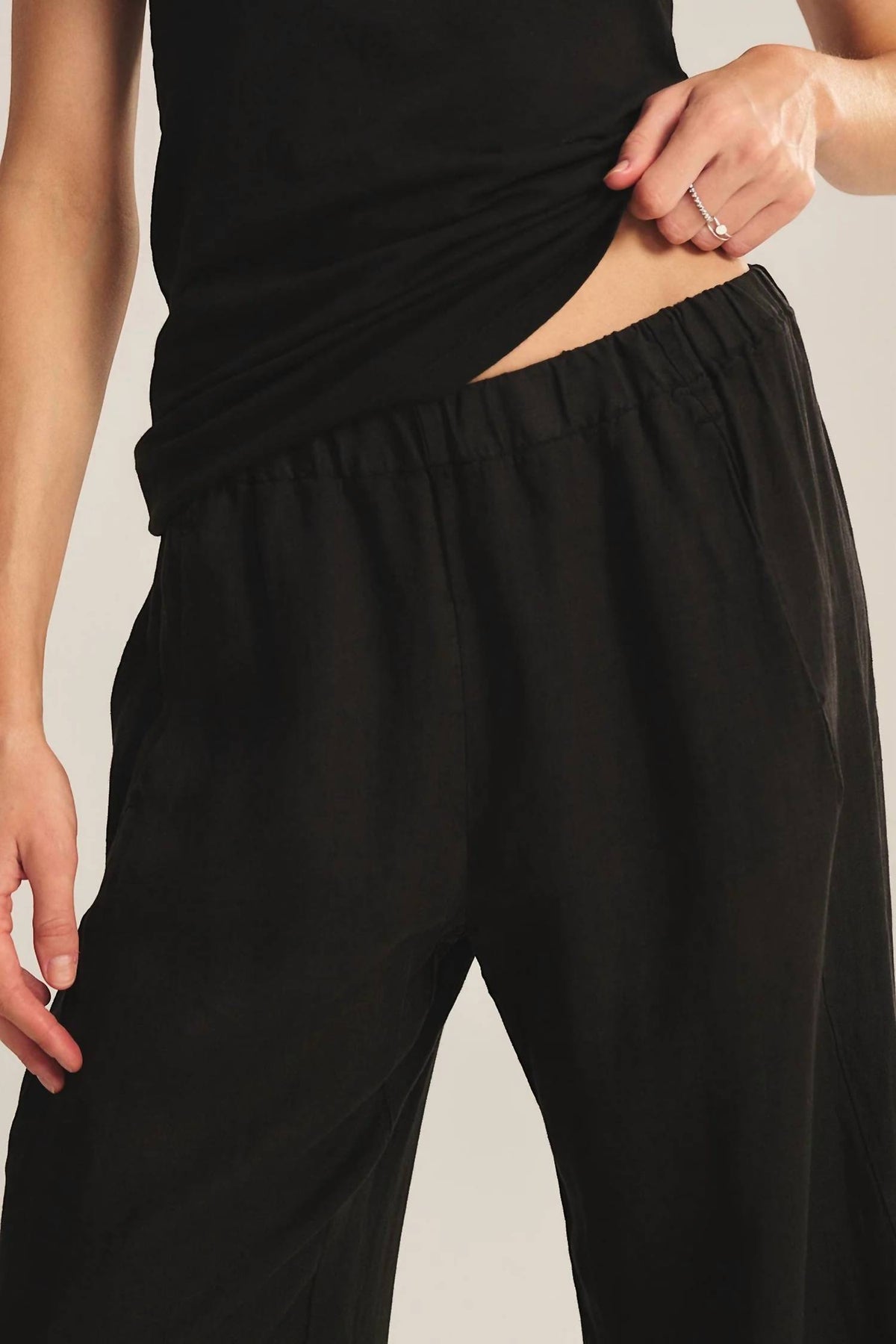 Velvet By Graham & Spencer - Lola Wide-leg Linen Pants