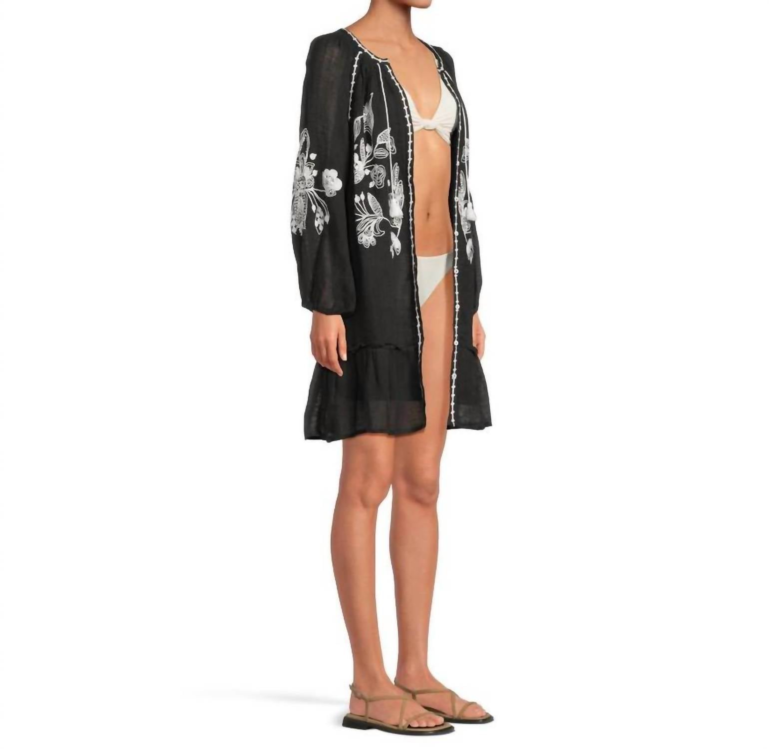 Tommy Bahama - Linen Gauze Tunic Coverup Dress