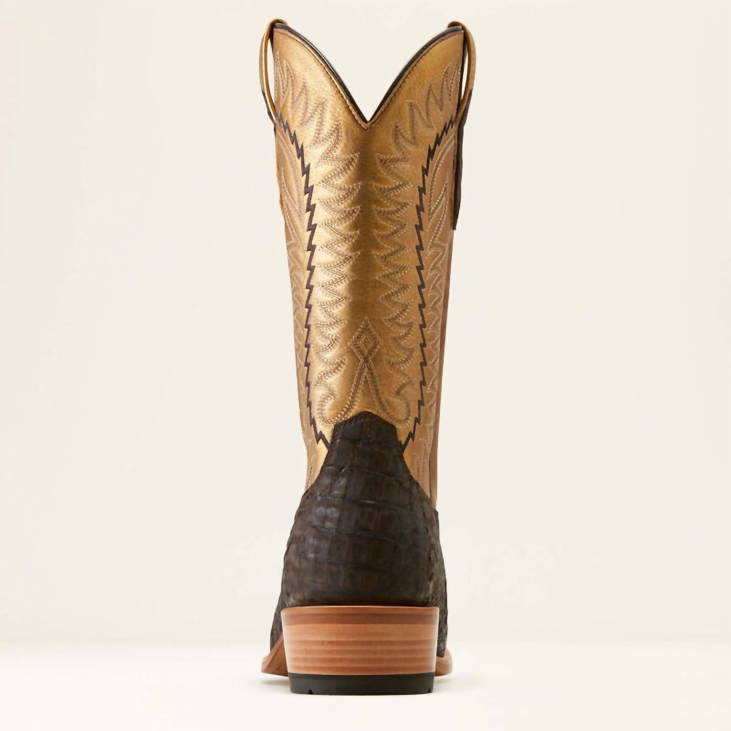 ARIAT Men's Futurity Caiman Cutter Toe Cowboy Boot in multi - men's boots - alternate view
