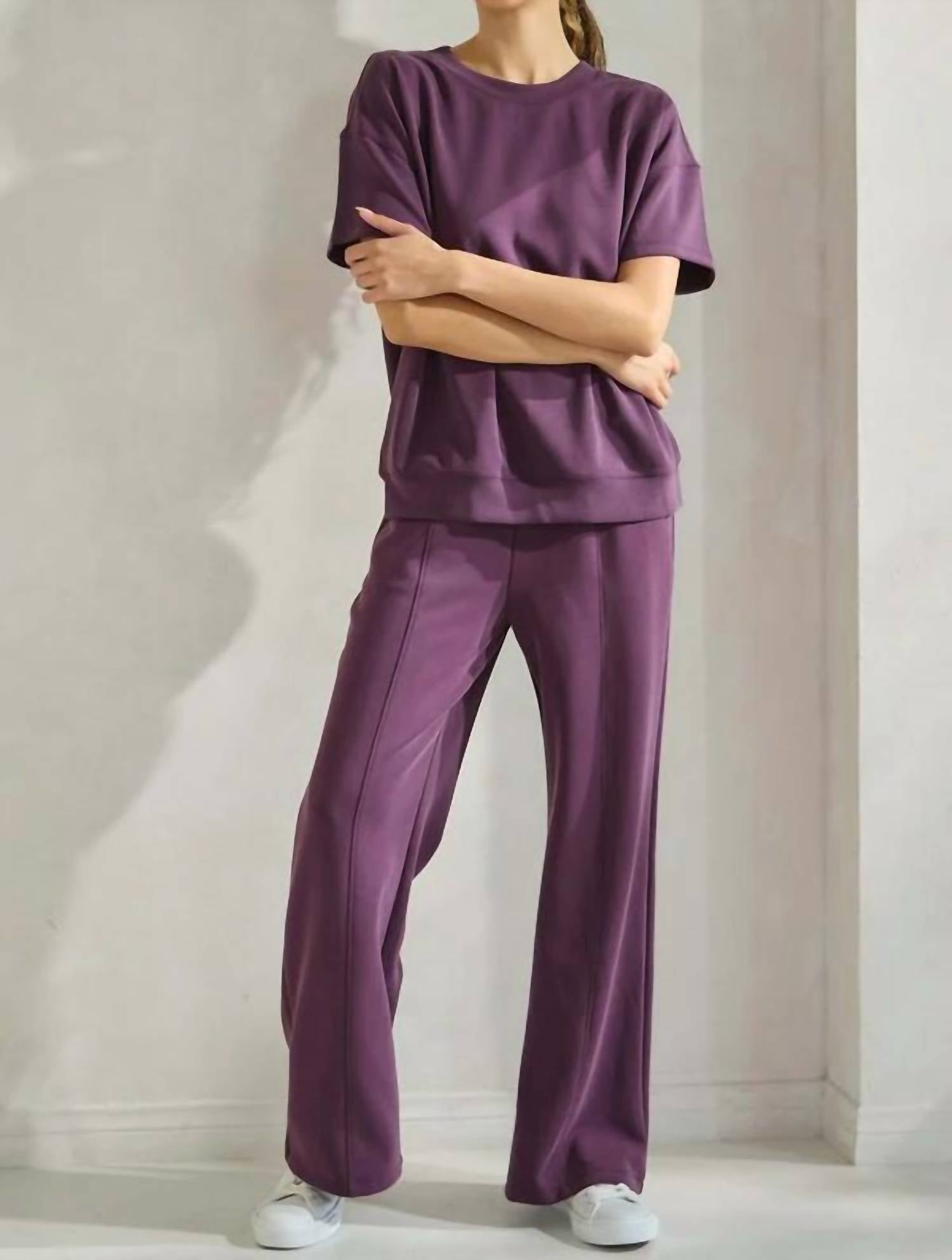 Yelete - Sofie Soft Short Sleeve Top