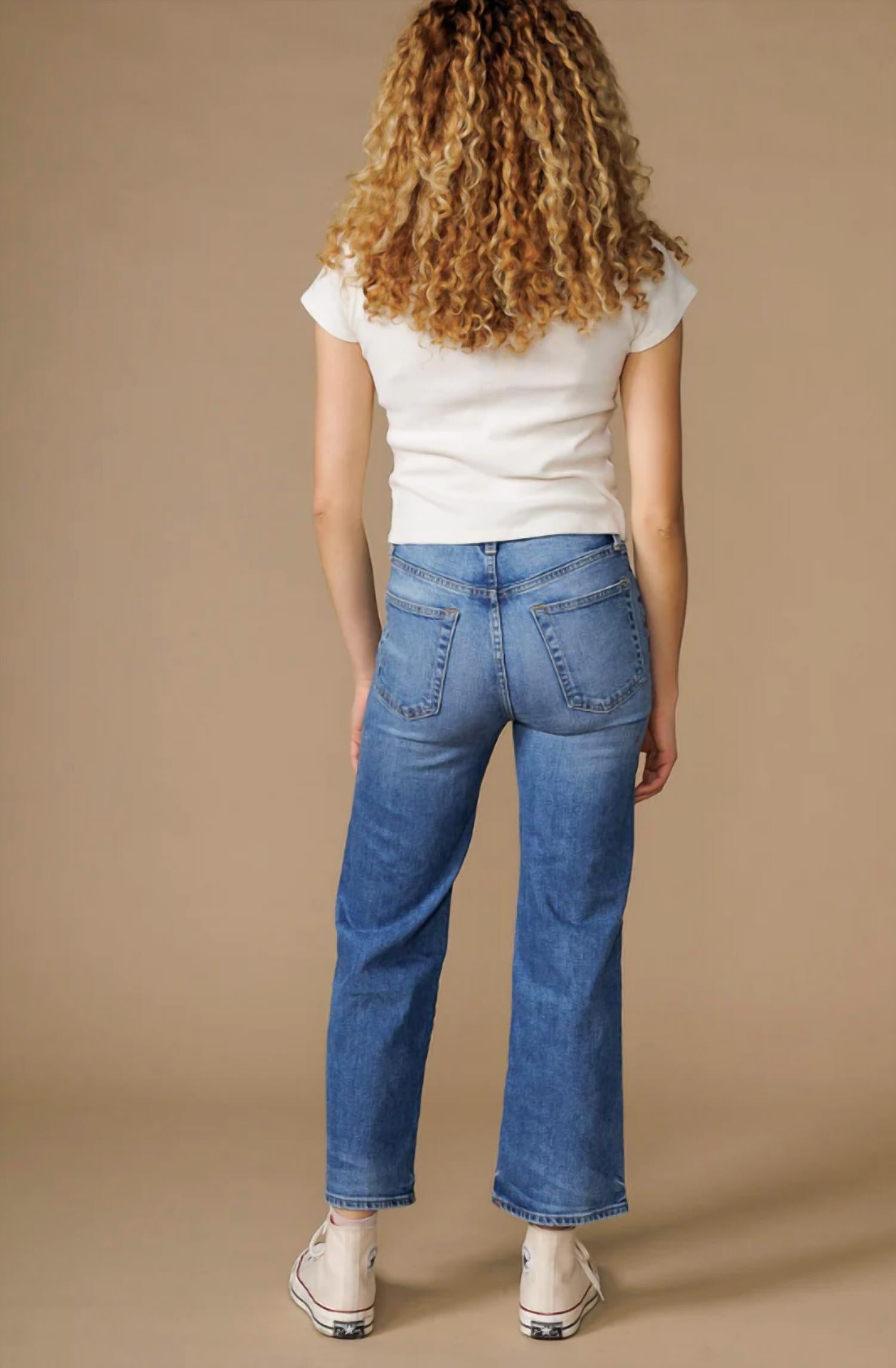EDWIN Marli Ankle Jeans in grand - women's jeans - detail view