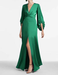 Sachin & Babi - Jenny Satin Crepe Gown
