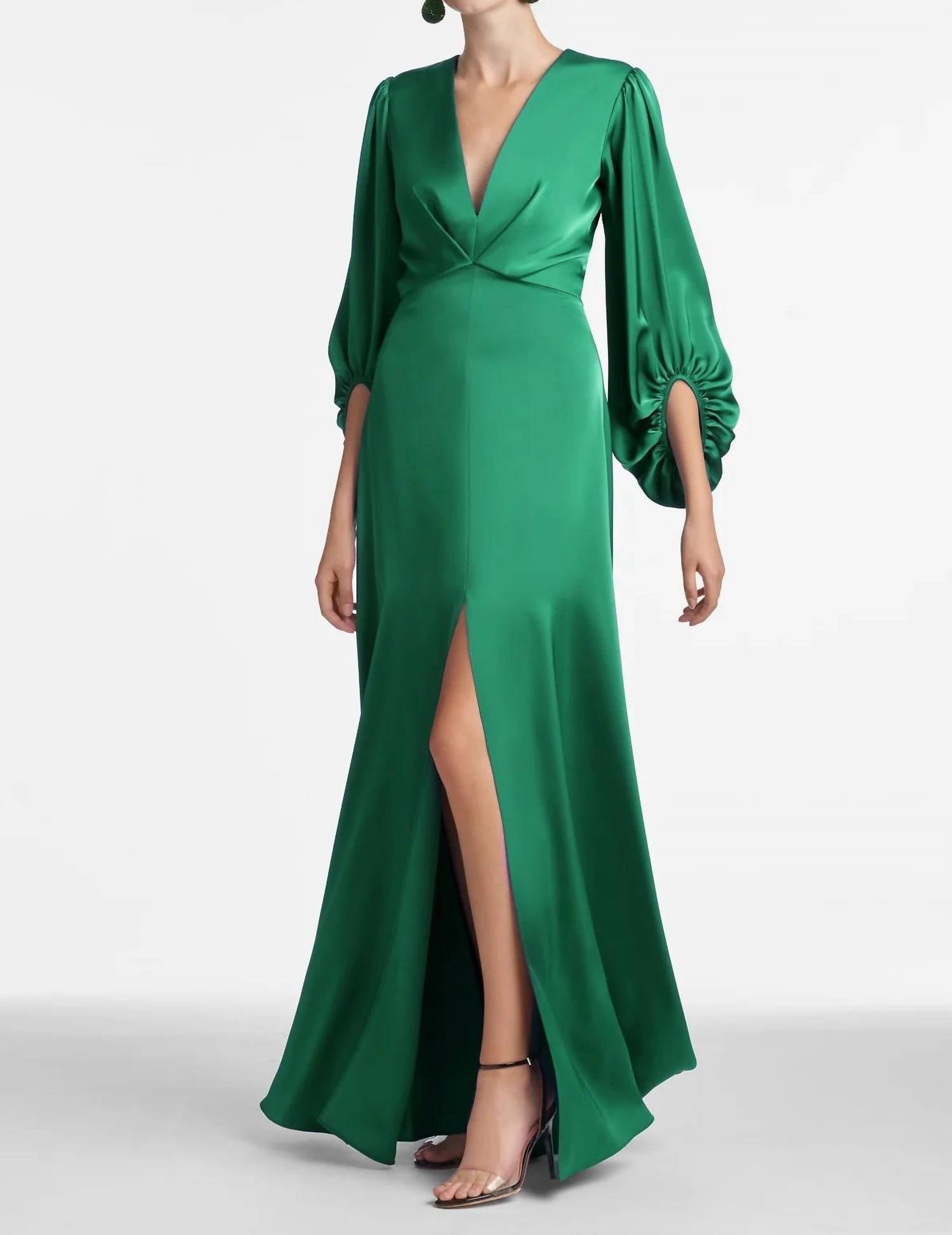 Sachin & Babi - Jenny Satin Crepe Gown
