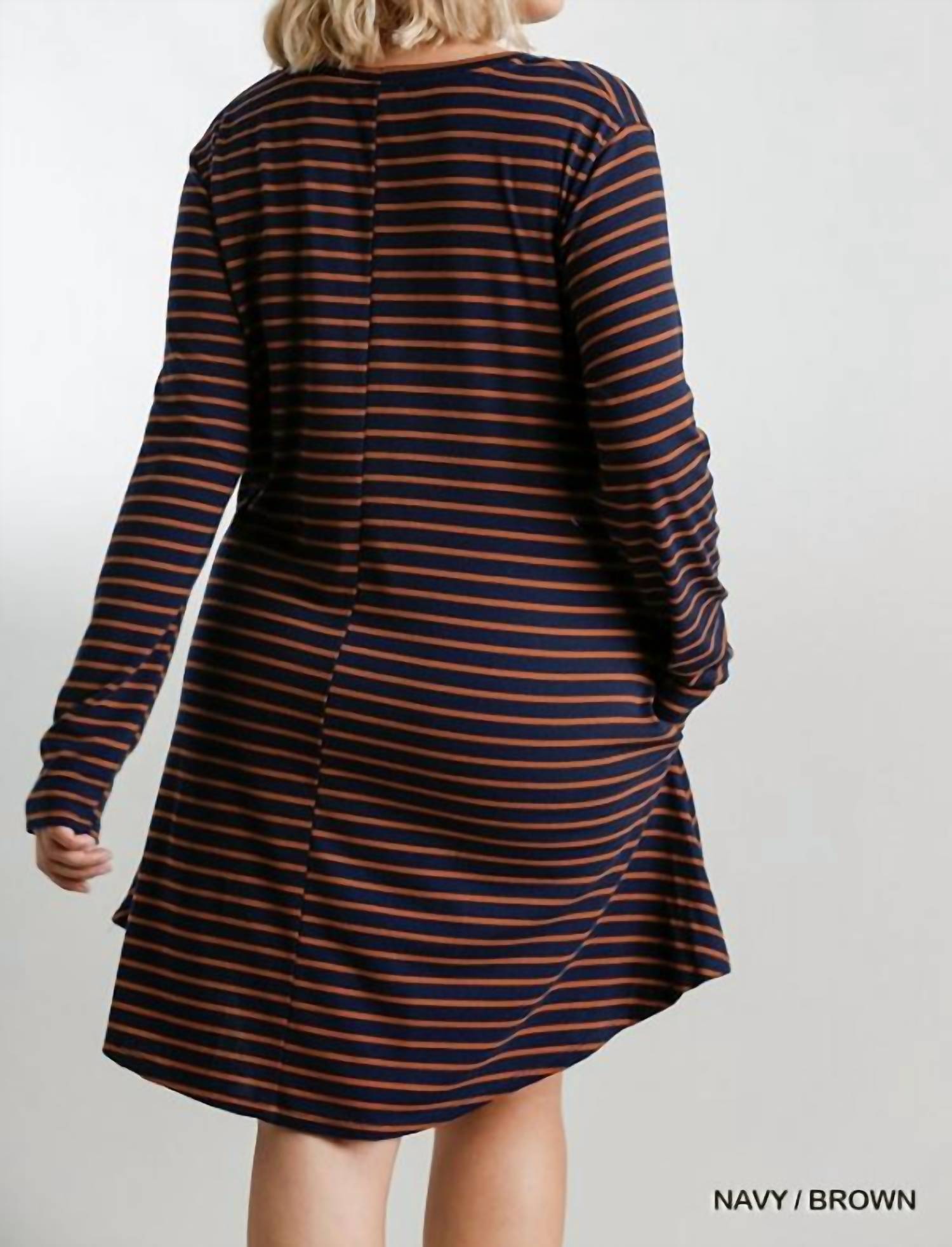 Umgee - Striped Casual Dress