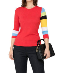J'Envie/Eli - Valencia Stripe Sleeve Tunic Top