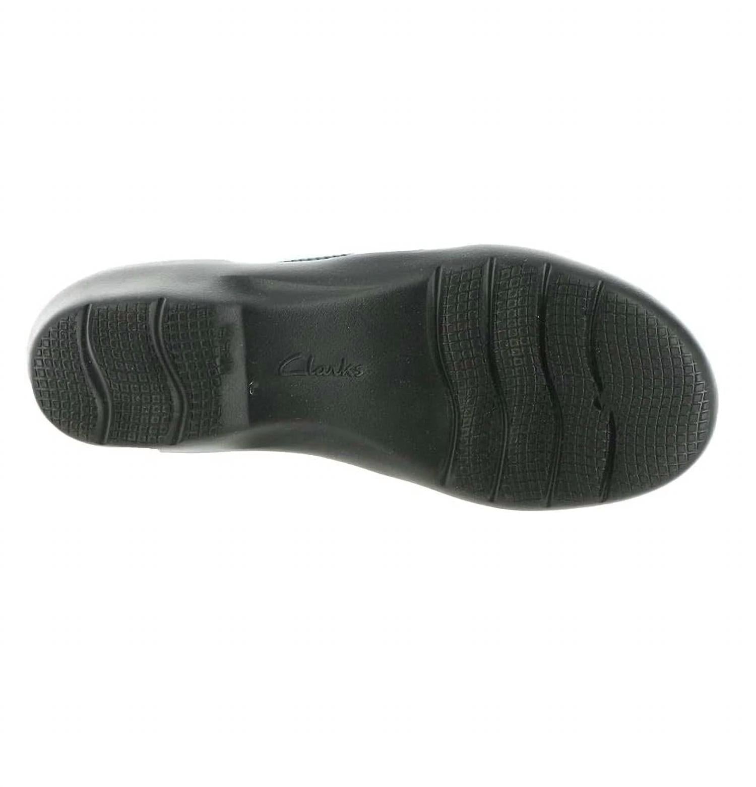 Clarks Women's Sashlyn Edge Loafer in navy combi - women's flats - view 6