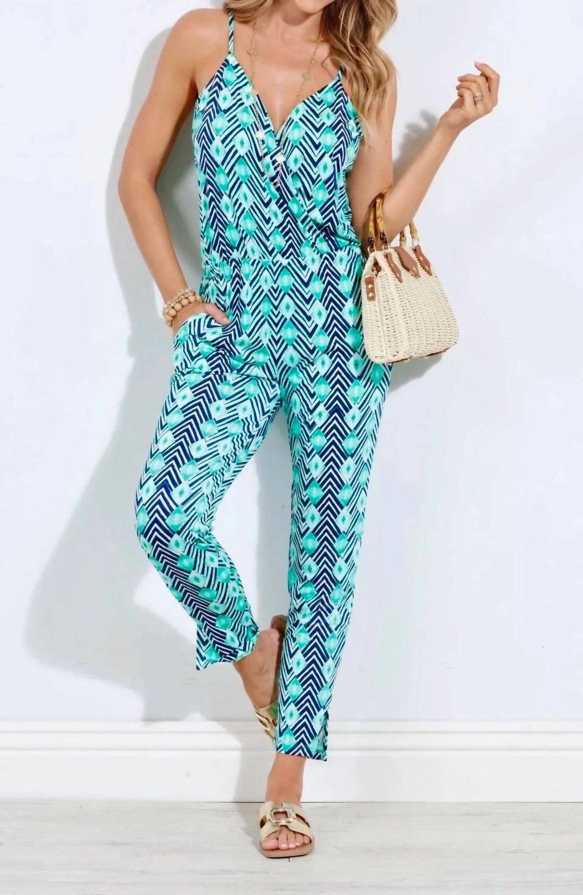 Veronica M - Barbados Tank Jumpsuit