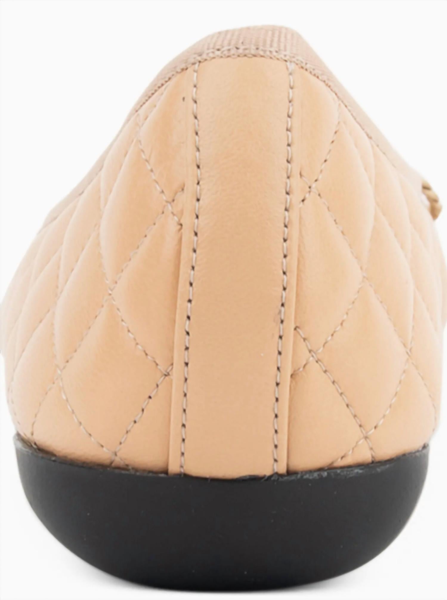 Paul Mayer/Attitudes - Women's Quilted Ballet Flat