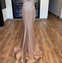 Sherri Hill - Women's Strapless Hot Fix Dress