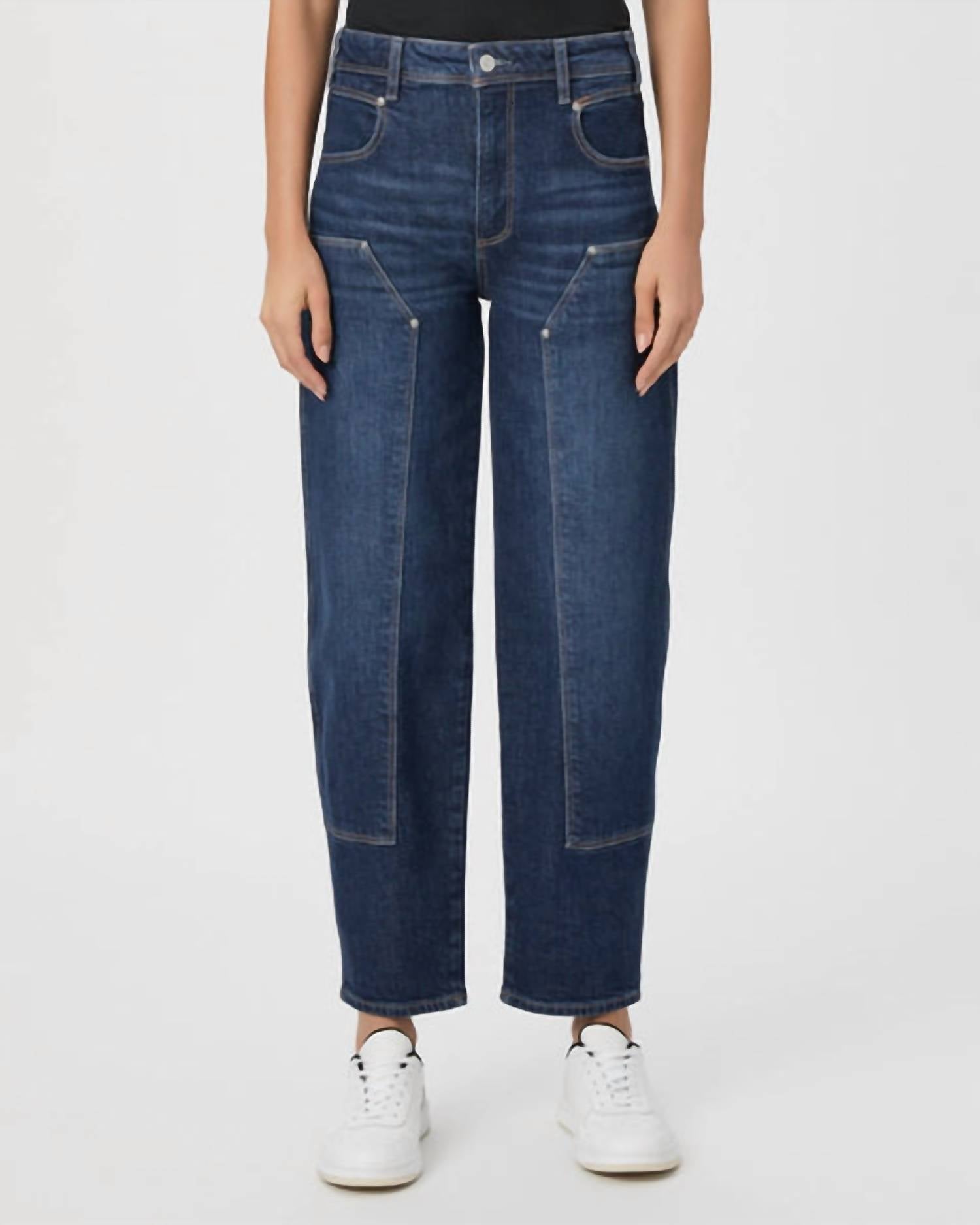 Paige - Alexis High Waist Ankle Workwear Jeans