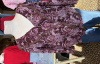 Ivy Jane - Women's Paisley Ruffle Top