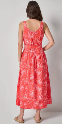 Lilla P - Poplin Yoke Midi Dress