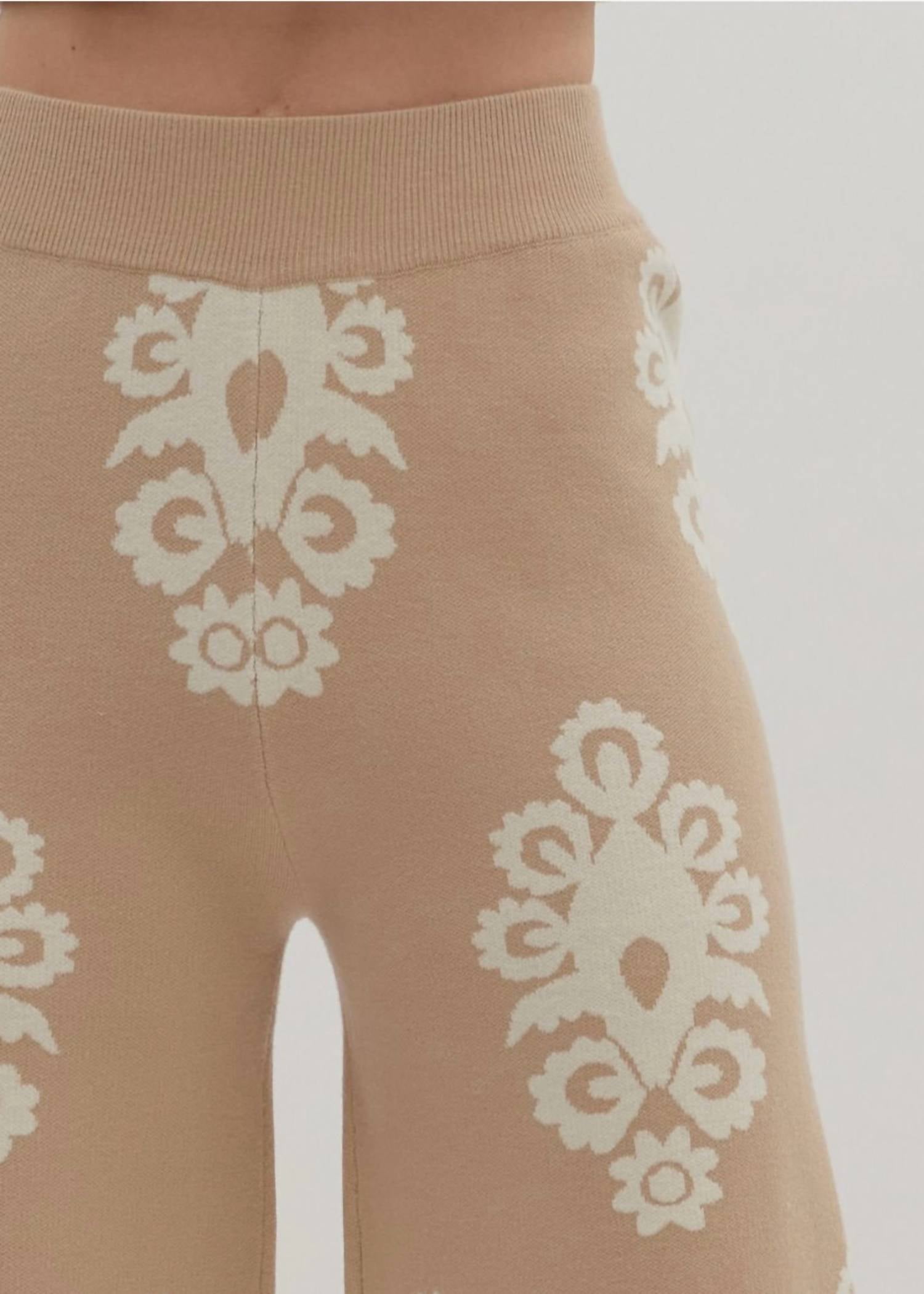 Entro - Danni Wide Leg Sweater Pants