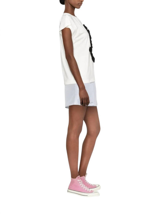 Salvatore Ferragamo - Women's Gancio S Cotton T-shirt