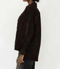 Staud - Josette Suede Shirt