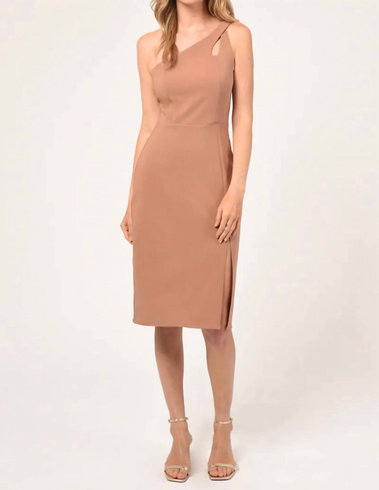 Adelyn Rae - Selia Asymmetrical One Shoulder Dress
