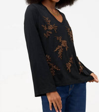 Johnny Was - BEADED KIMONO SLEEVE TEE