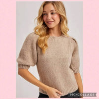 Bluivy - Puff Sleeve Sweater