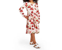 Kickee - Kid's Long Sleeve Twirl Dress With Pockets