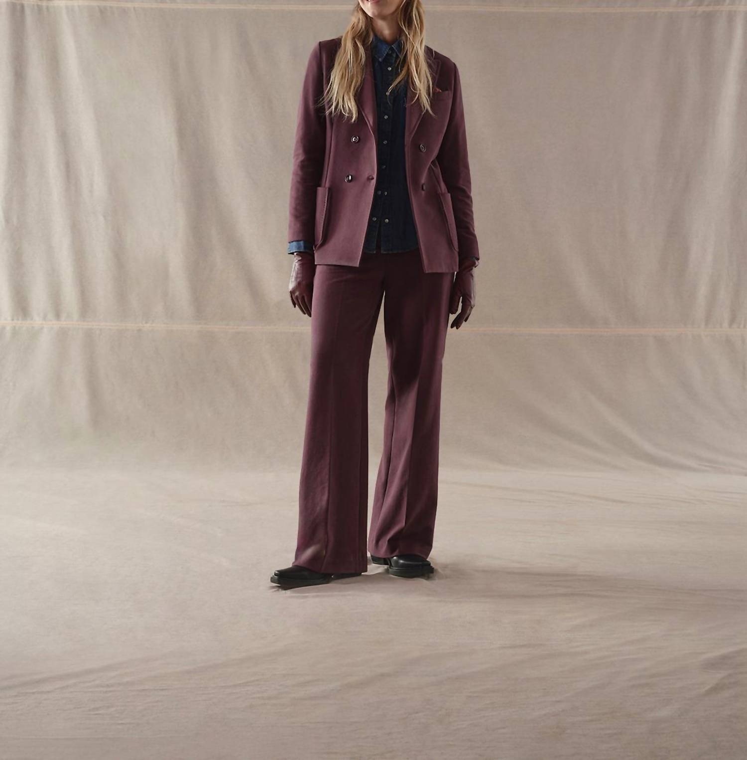 Circolo 1901 - Women's Double Breasted Fleece Jacket
