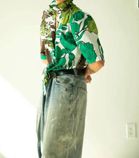 Hope For Flowers - Frilled Button Down Shirt