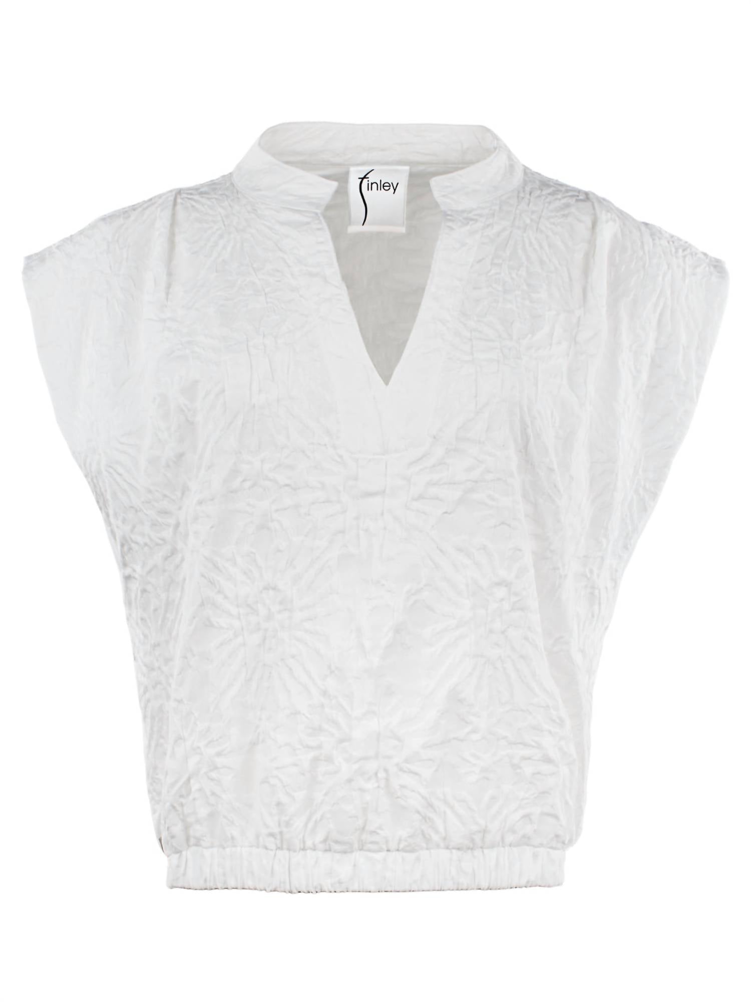 Finley - Pearl Popover Textured Jacquard Top