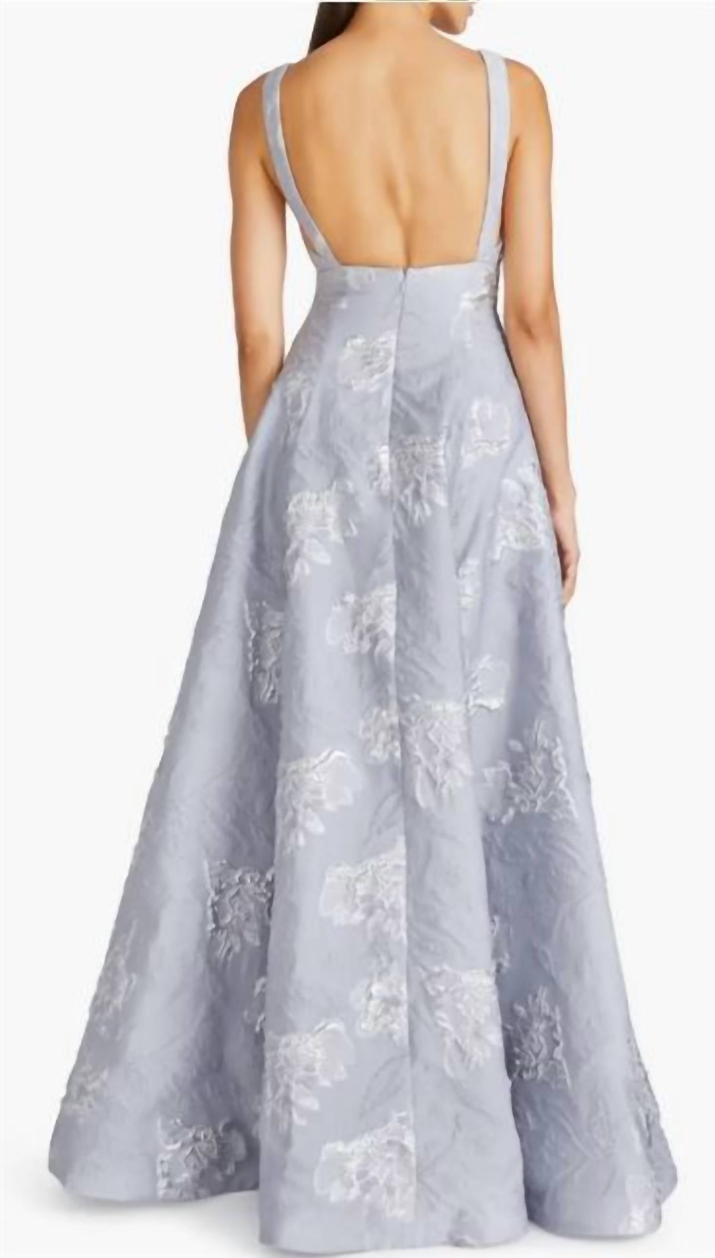 Ml Monique Lhuillier - Madeline Jacquard Gown
