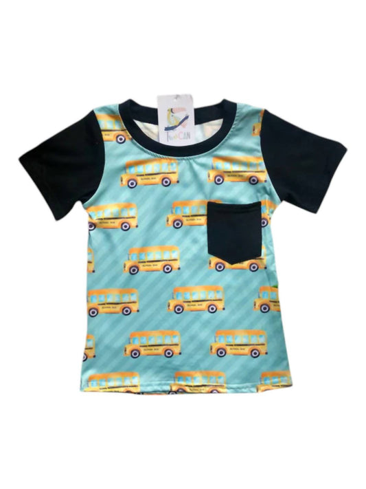 Wellington - Boy's Bus Ride Pocket Tee