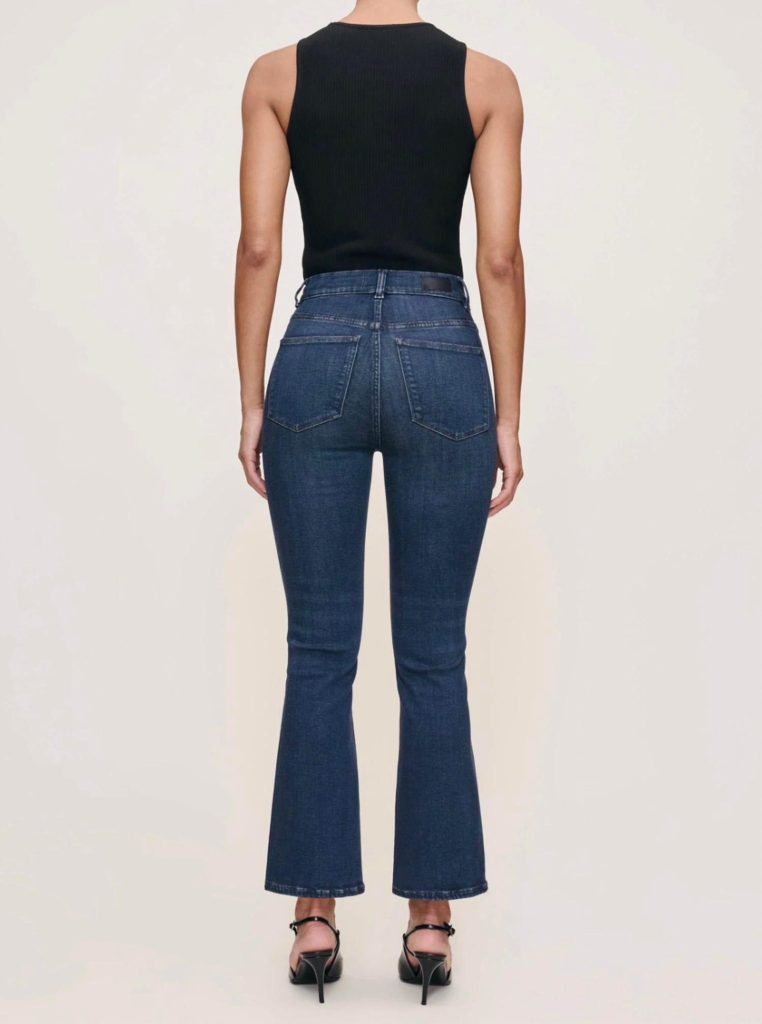 Dl1961 - Women'S - Bridget Boot High Rise Instasculpt Crop Jeans