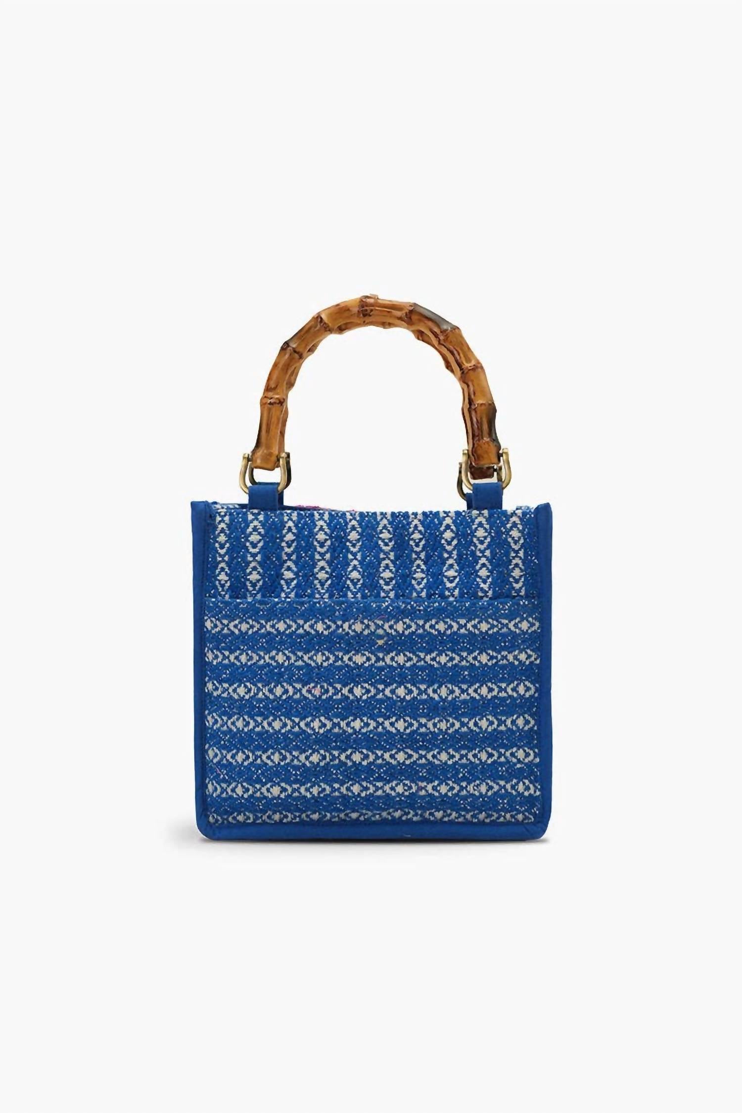 America & Beyond - Women's Limoncello Dream Hand-beaded Mini Tote
