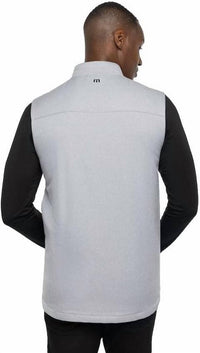 TravisMathew Local Secret Vest in heather sleet - men's item - alternate view