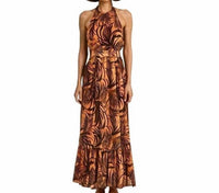 Minkpink - Finley Open Back Halter Neck Midi Dress