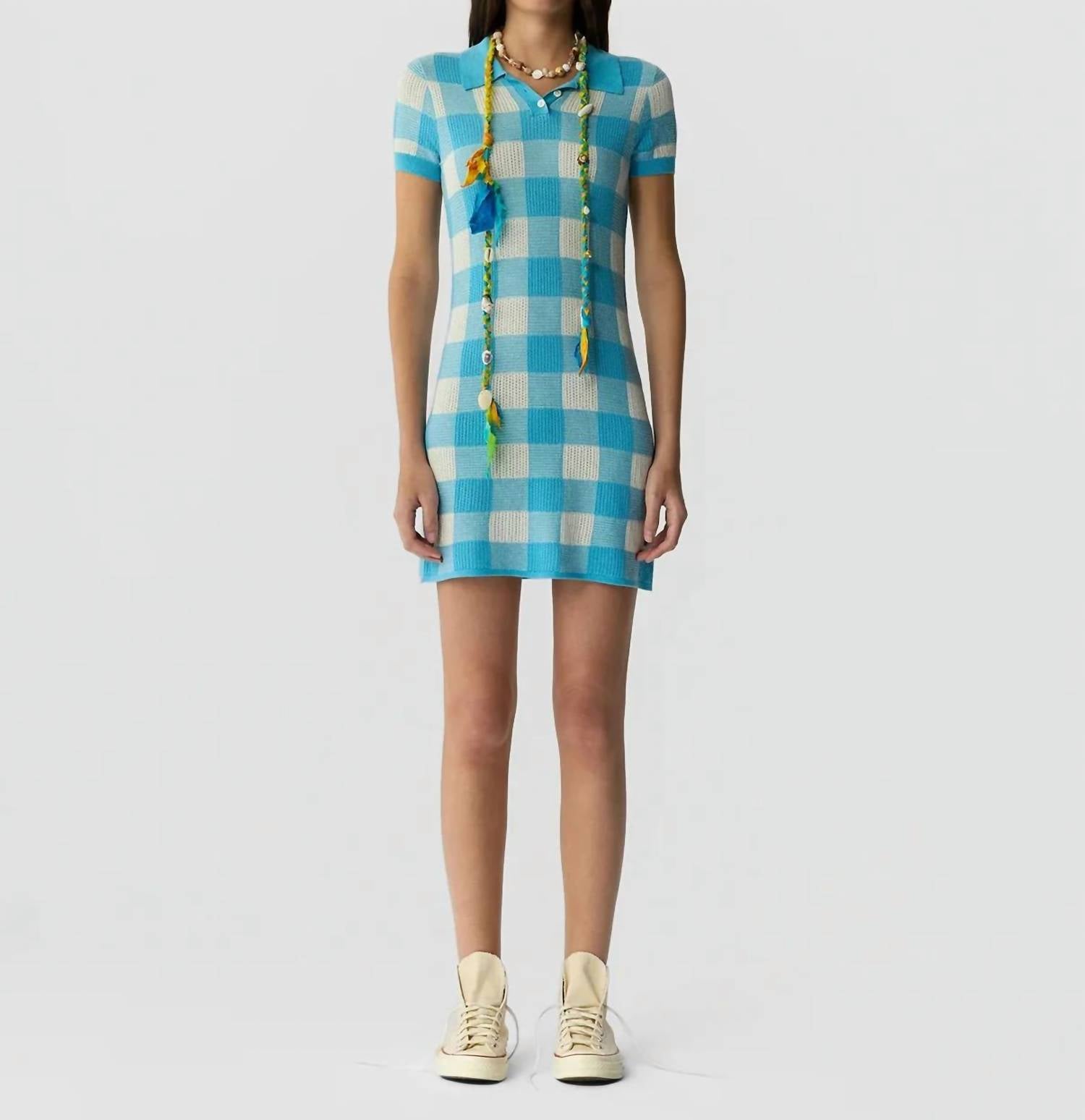 Guest In Residence - Gingham Polo Dress