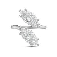 Diana M Jewels - Women's Marquise Lab-Grown Diamond Fashion Ring (15.00 Ct) - Grand