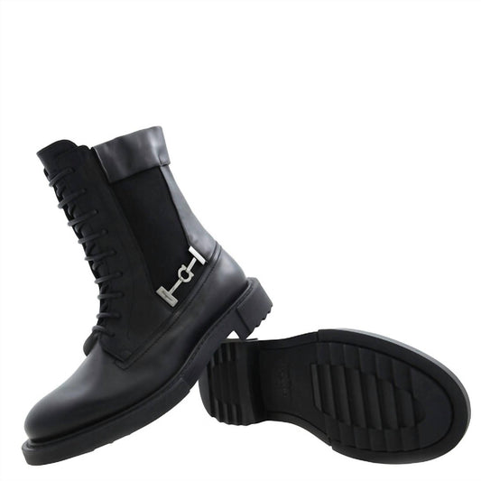 Salvatore Ferragamo - Men's Leather Combat Boots
