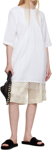 Maria Mcmanus - T-shirt Cocoon Macrame Minidress