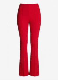 Spanx Ponte Micro Flare Pant in red - women's pants - view 6