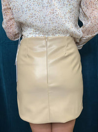 Scallop Mini Skirt