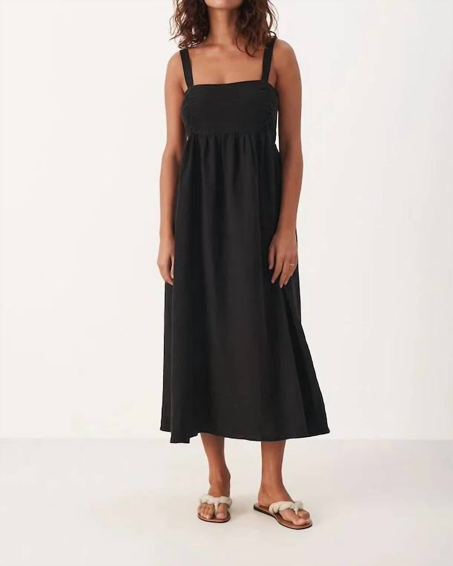 Part Two - Amila Linen Midi Dress