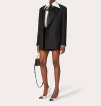 Valentino - Embroidered Organza Shirt
